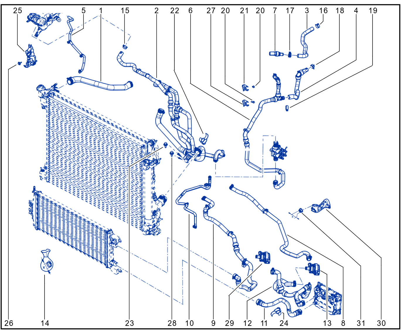Coolant Circuit - 01071079