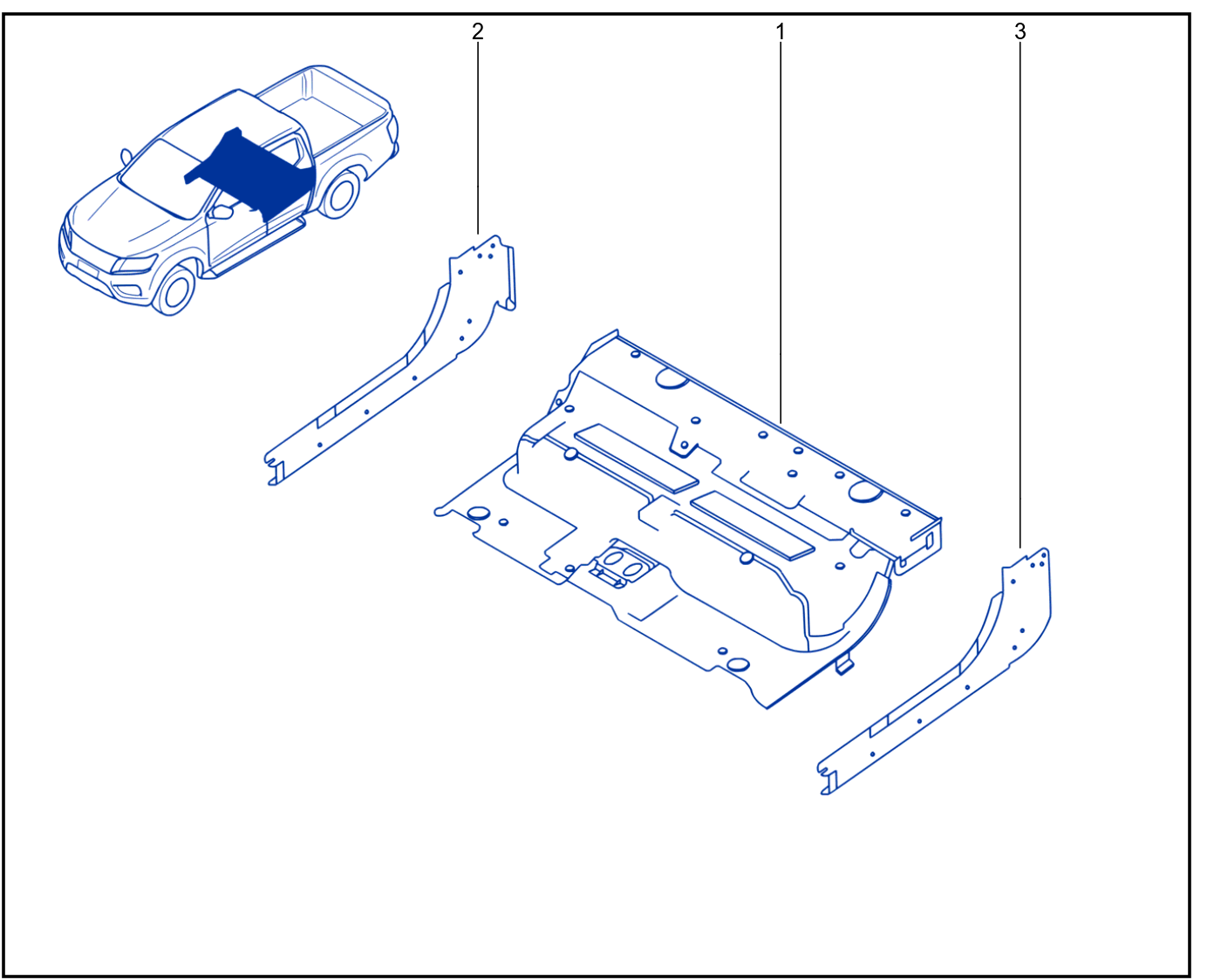 Rear Floor - 01071136