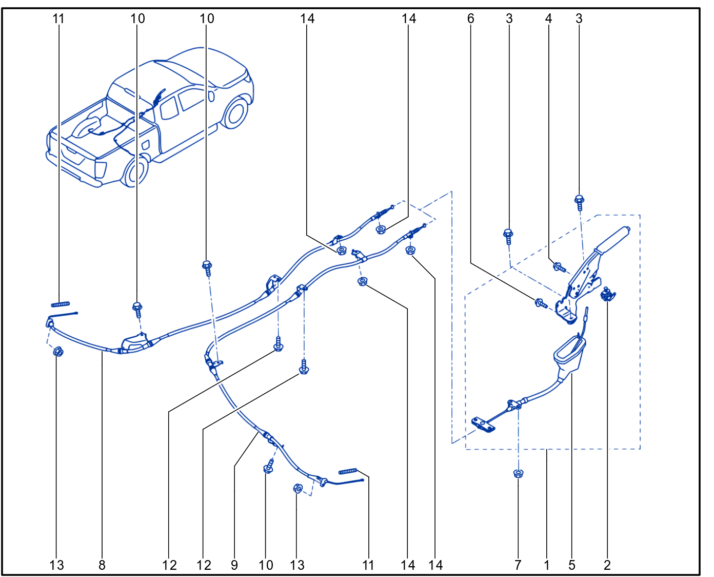 Parking Brake - 01071180