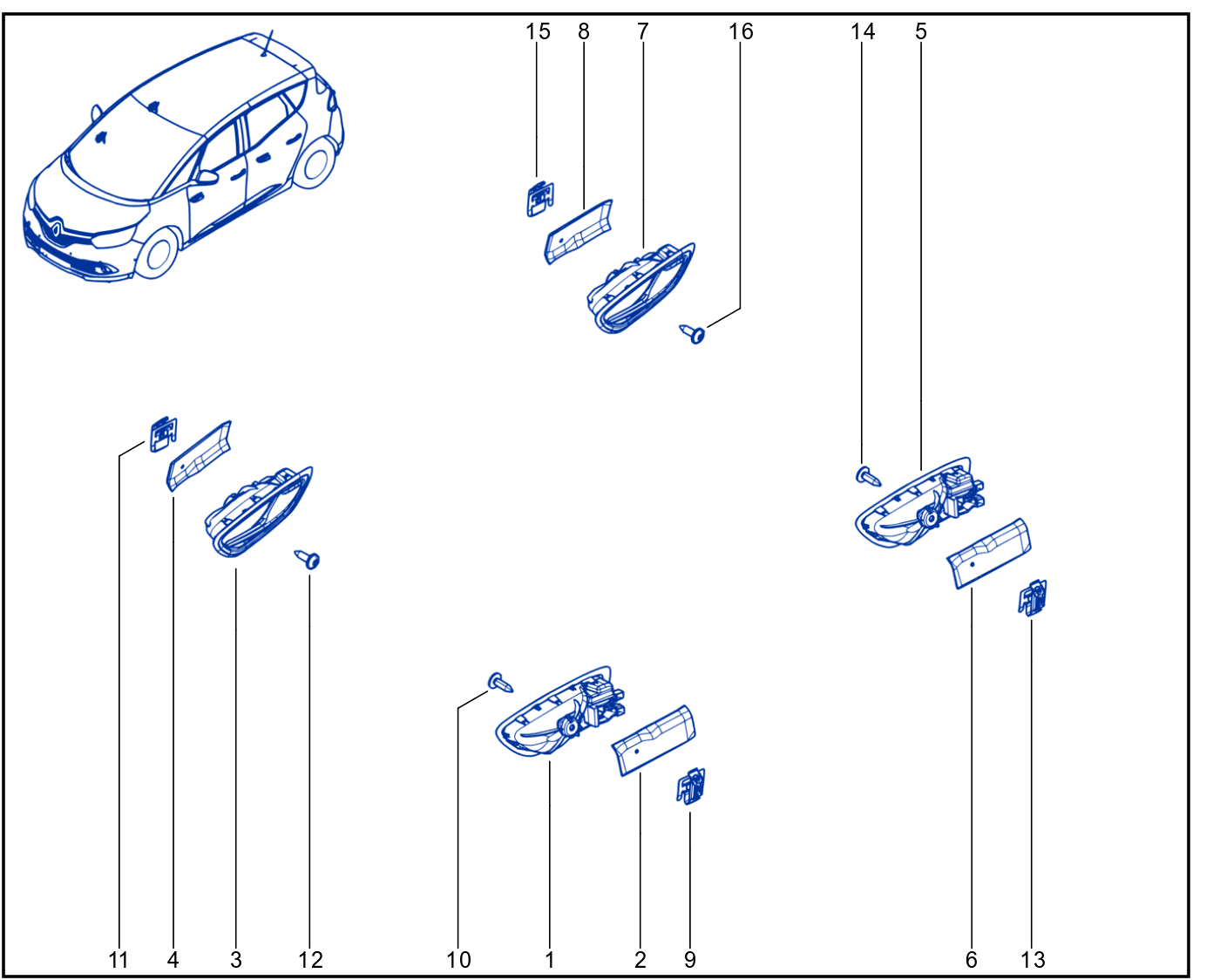 Internal Opening Element Control - 01071229