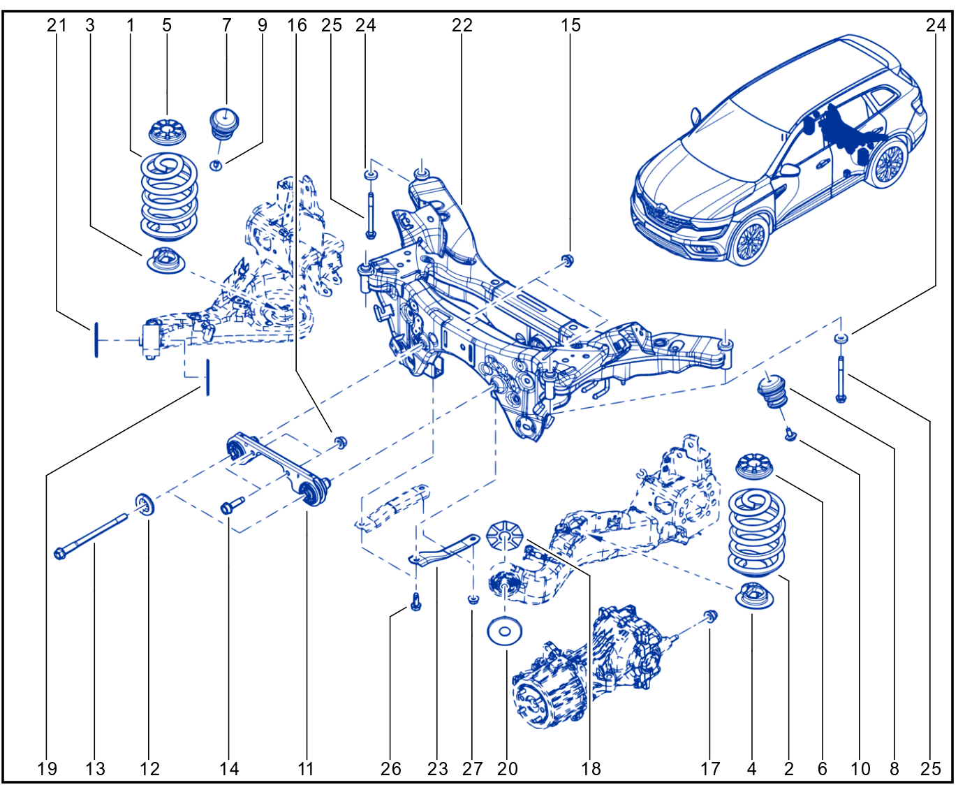 Rear Axle Component - 01071381