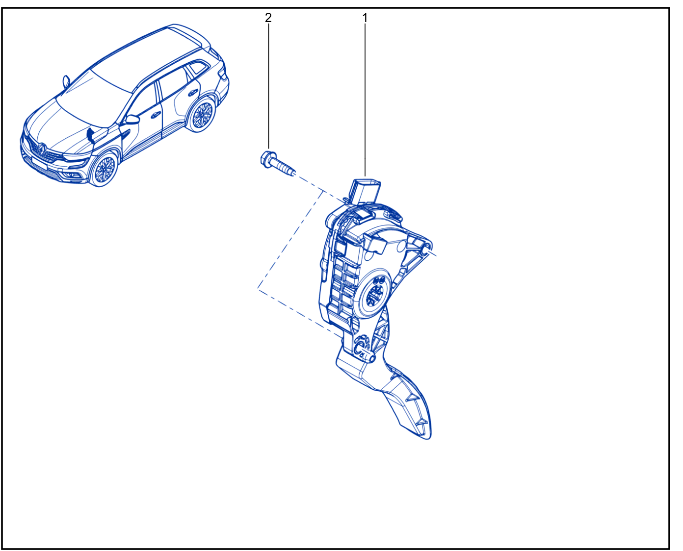 Pedal Assembly - 01071433