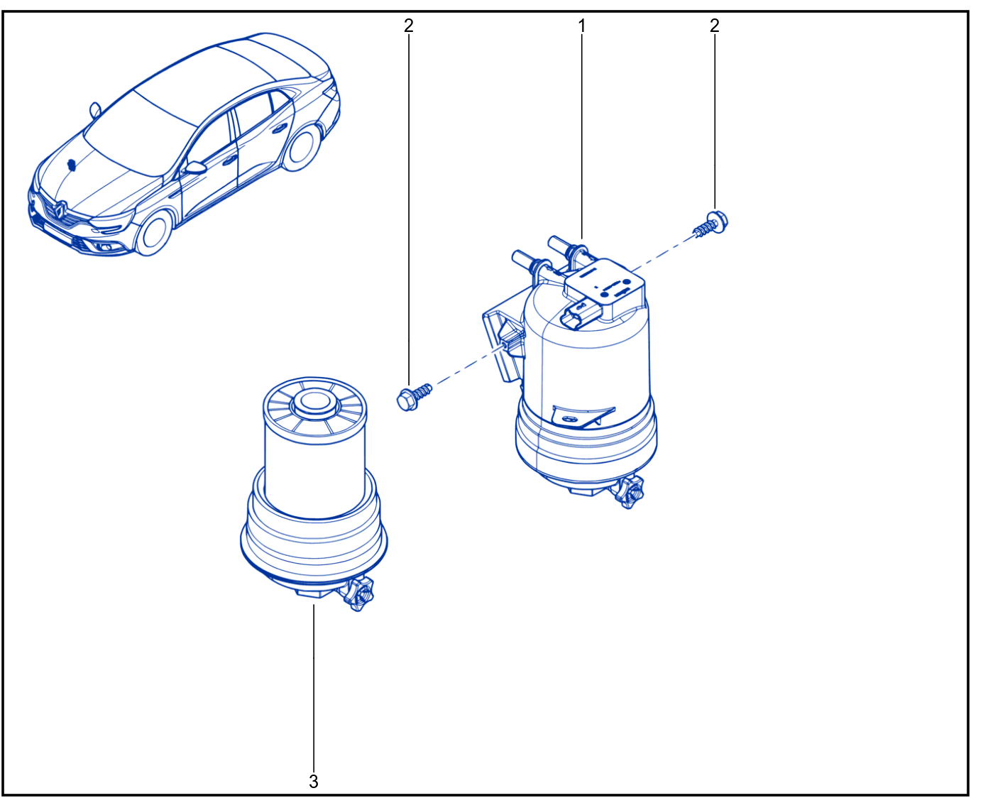 Fuel Filter - 01071693