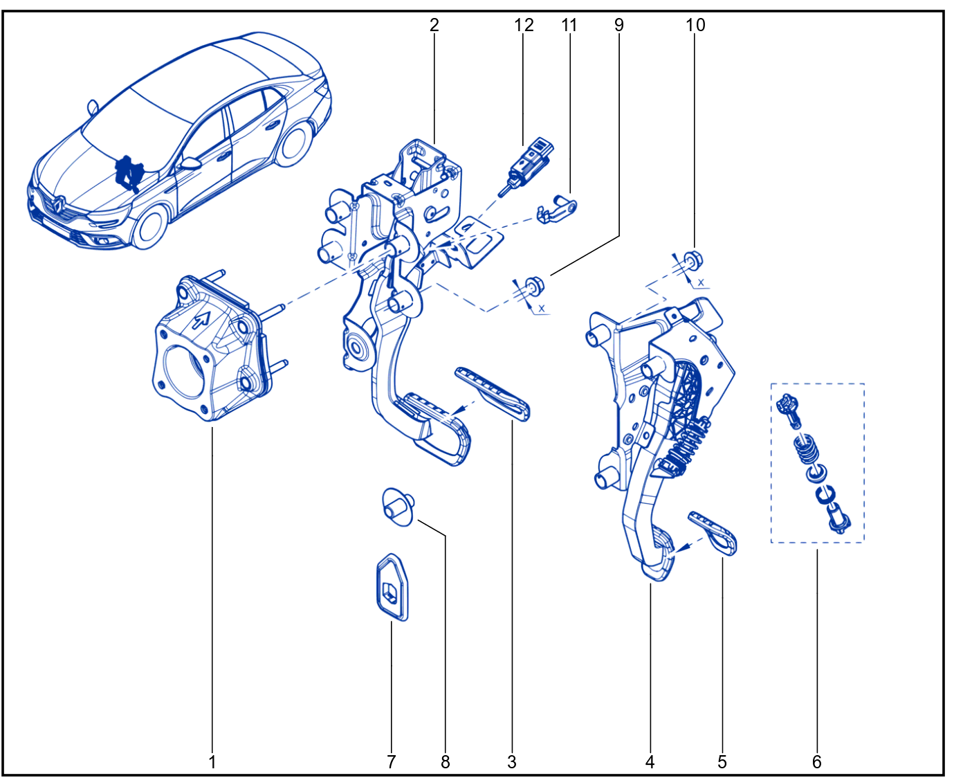Pedal Assembly - 01071752