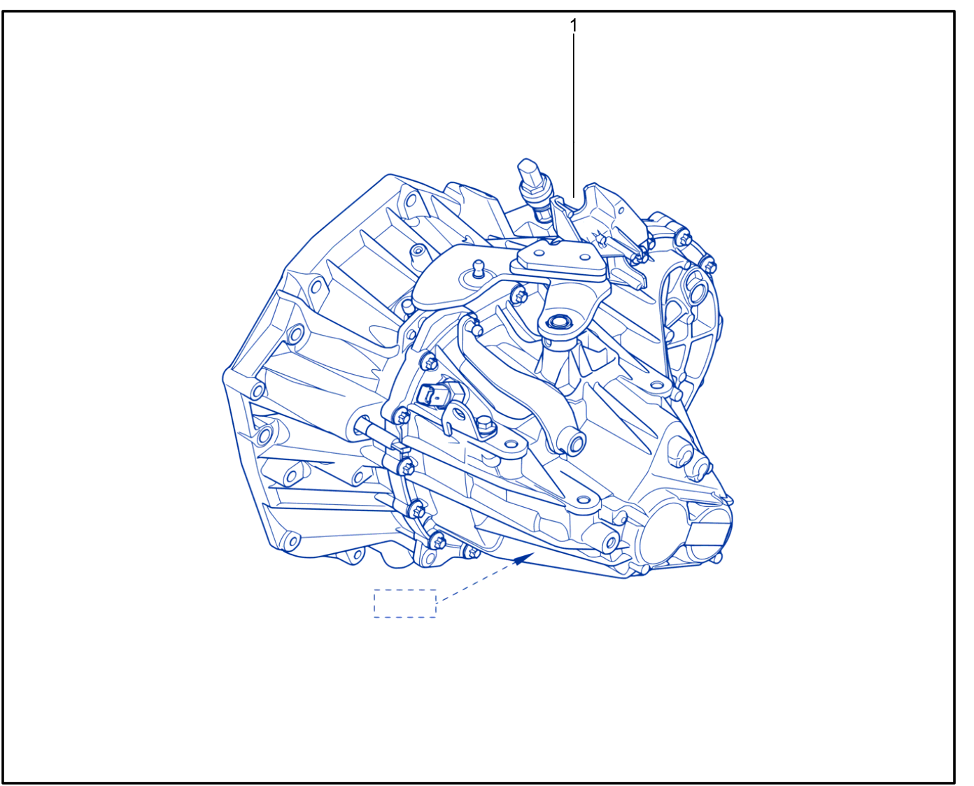 Assembled Gearbox - 01071862