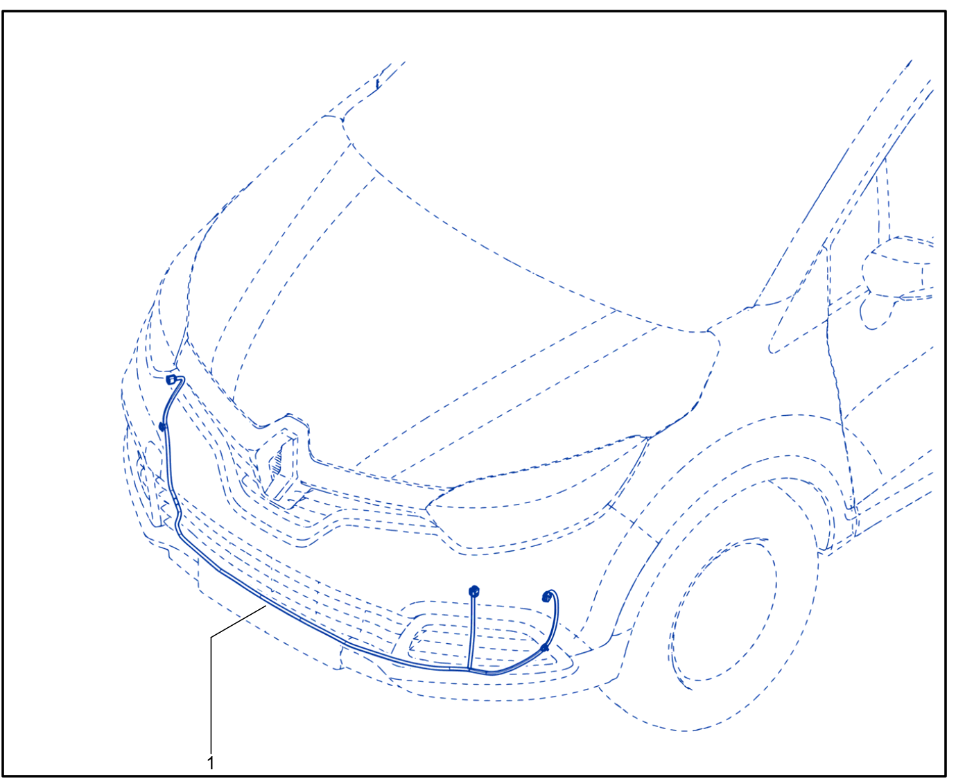 Wiring - Front End Panel Components - 01071881