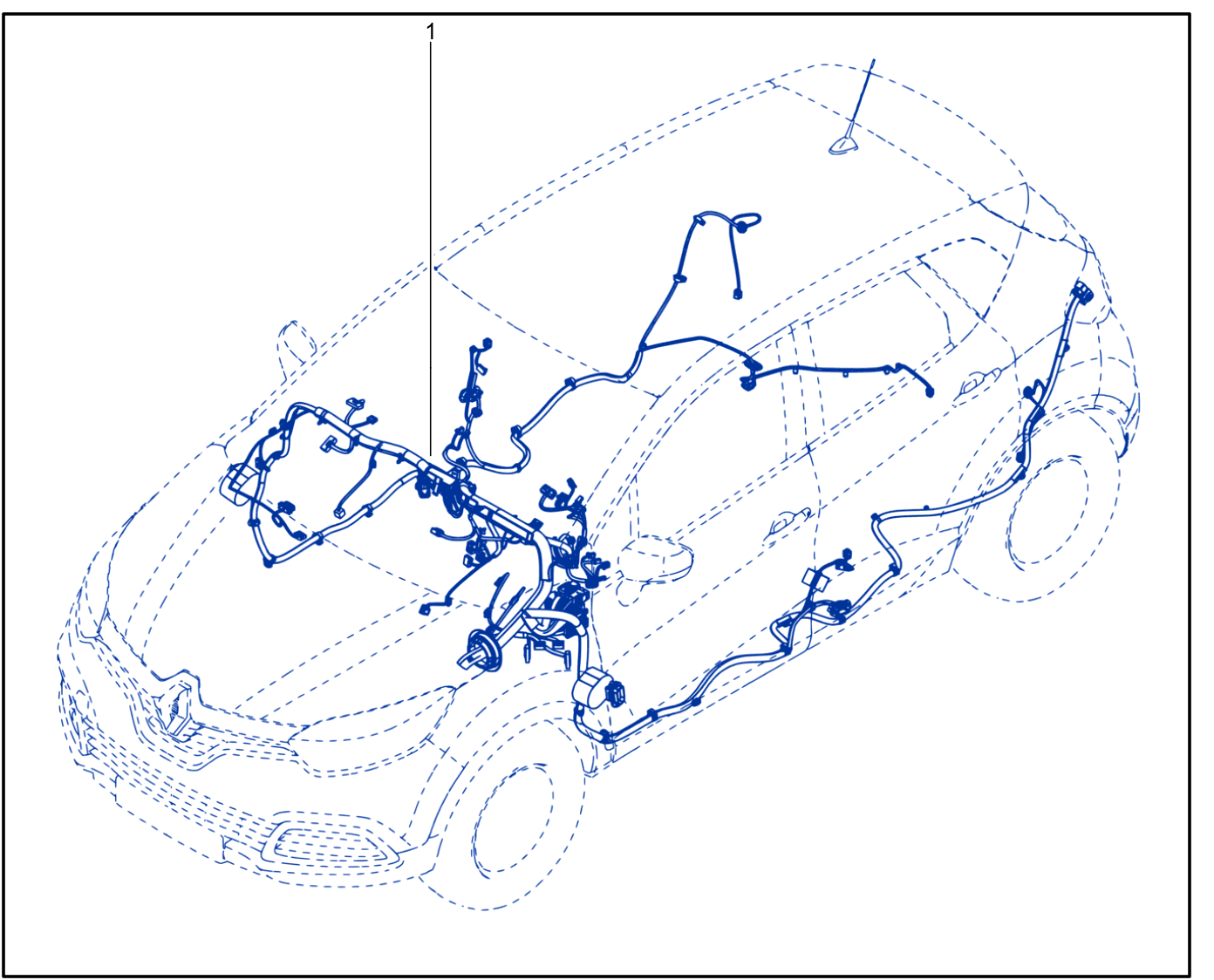 Wiring - Passenger Compartment Components - 01071970