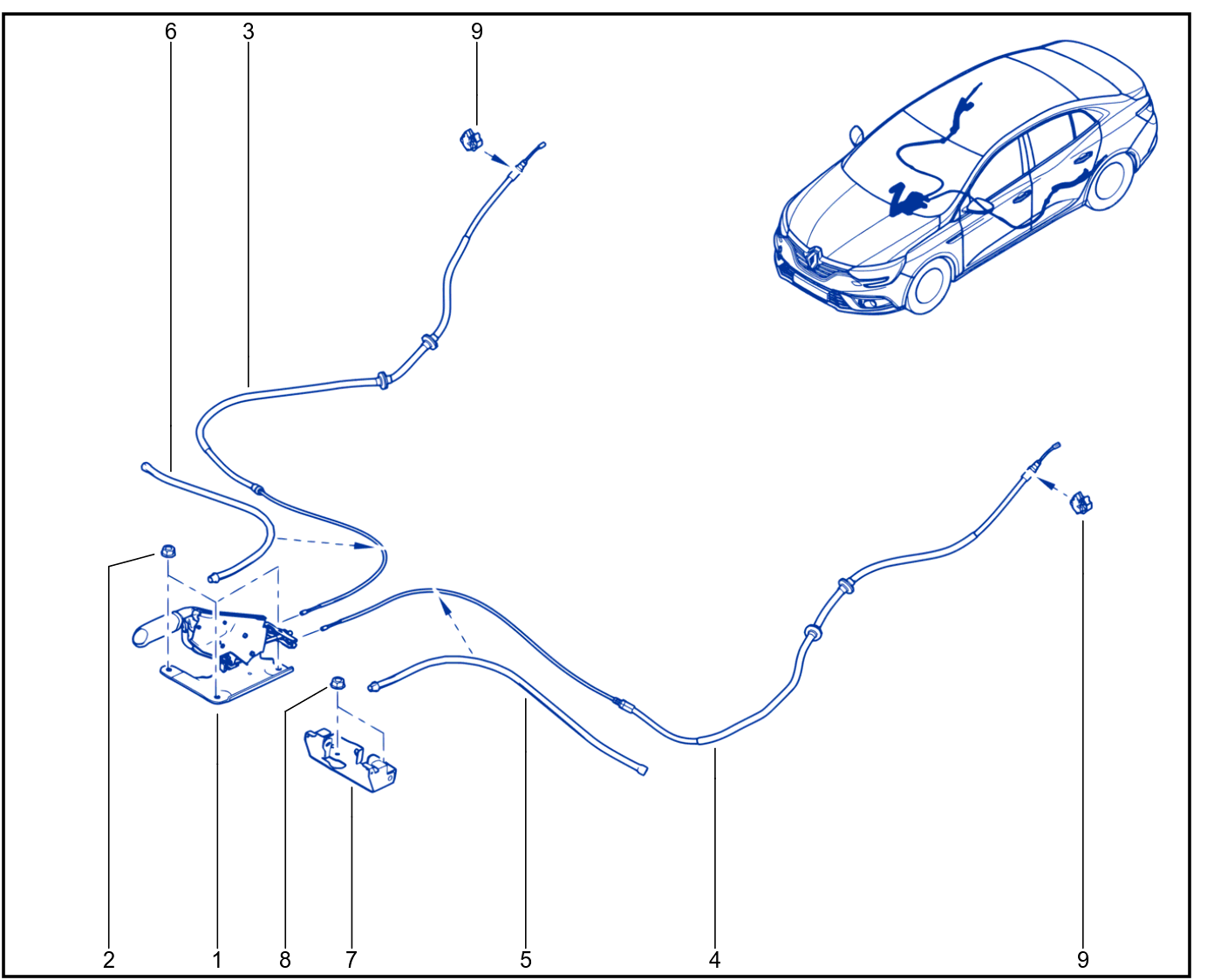 Parking Brake - 01072110
