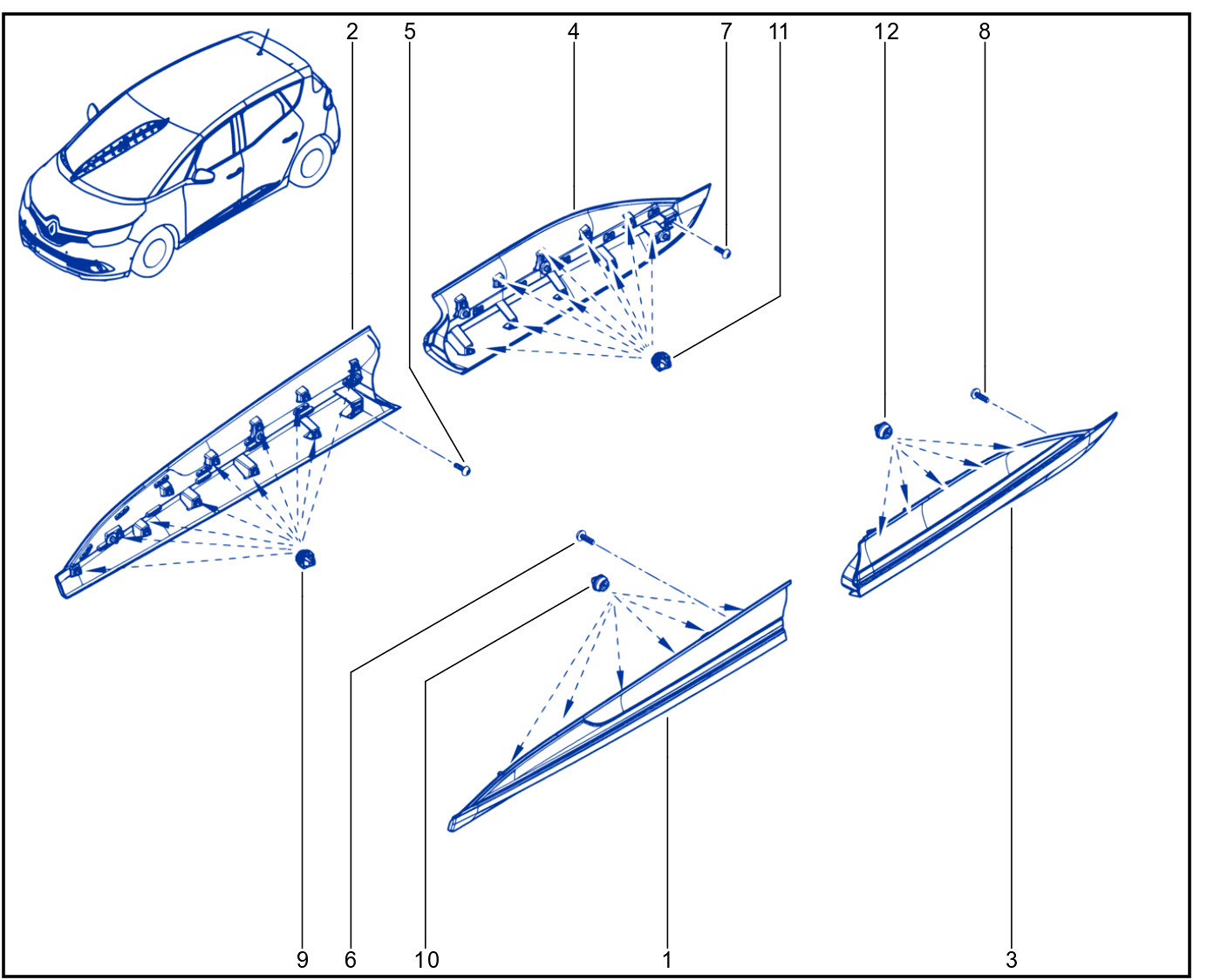 Protection Strip - Trim - 01072167