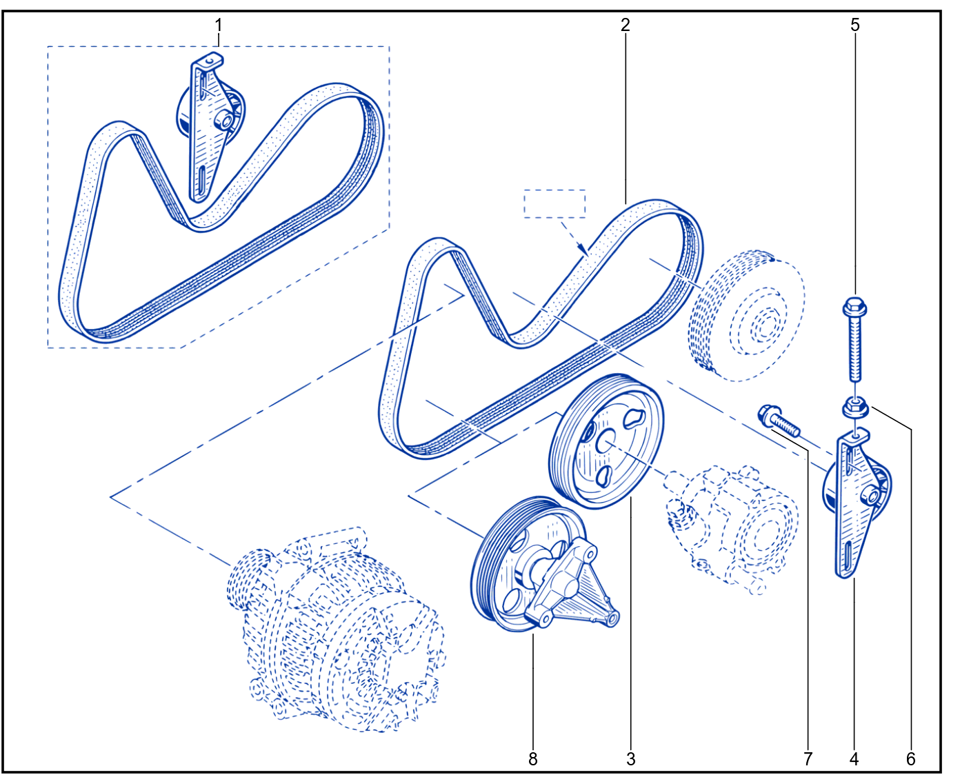 Tensioner - Belt - 01072201