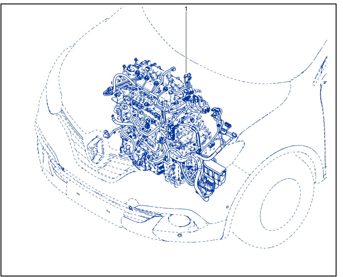 Wiring - Engine Components - 01072273