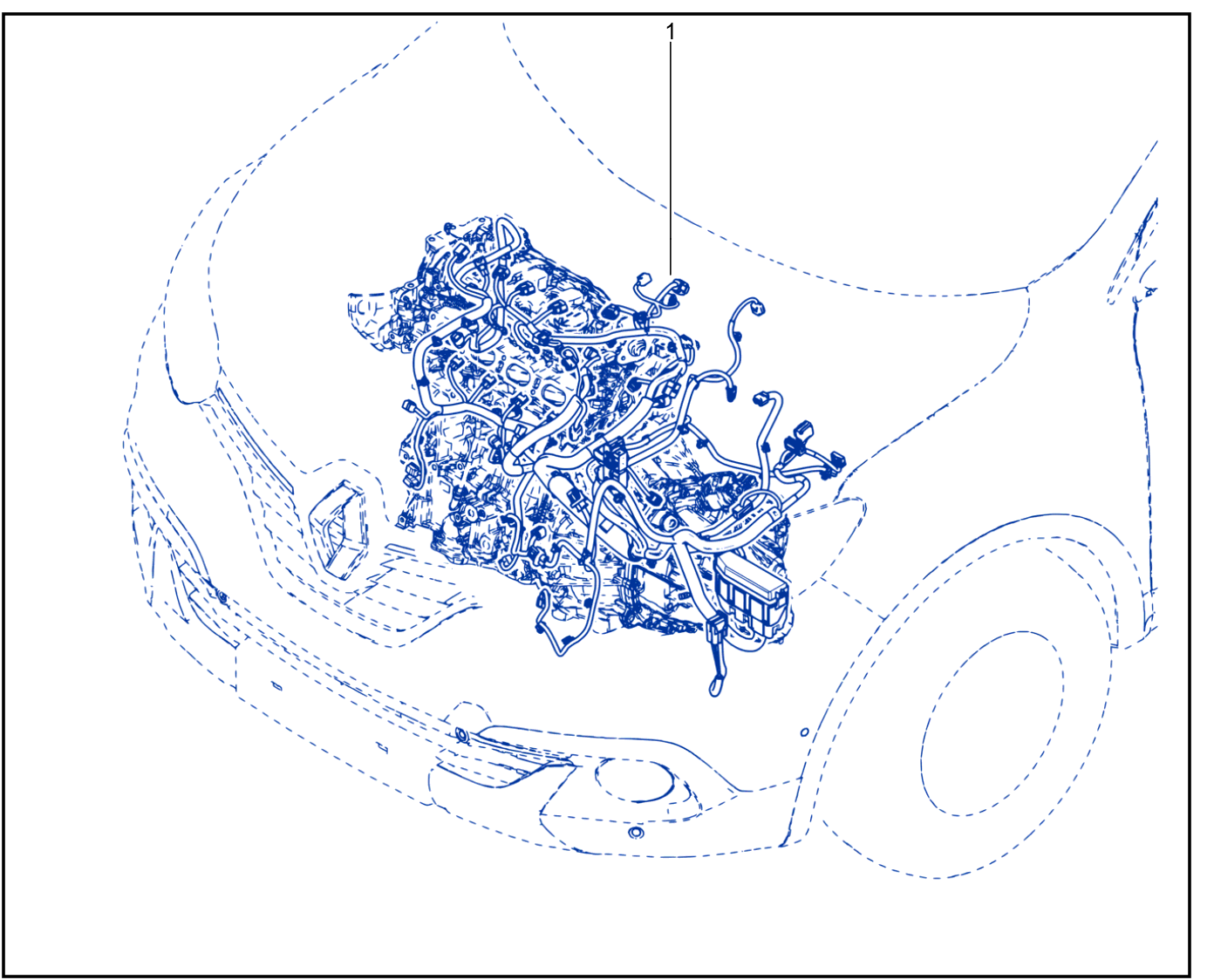 Wiring - Engine Components - 01072275