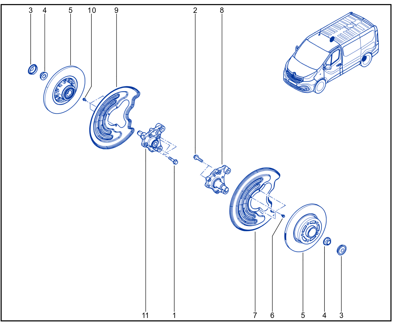 Rear Axle Component - 01072319