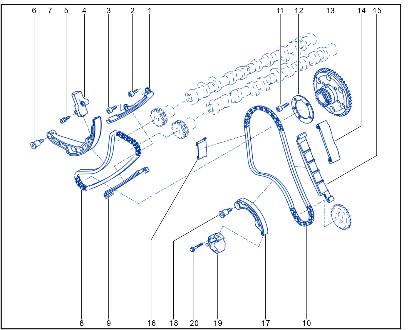 Timing - Camshaft - Valve - 01072552