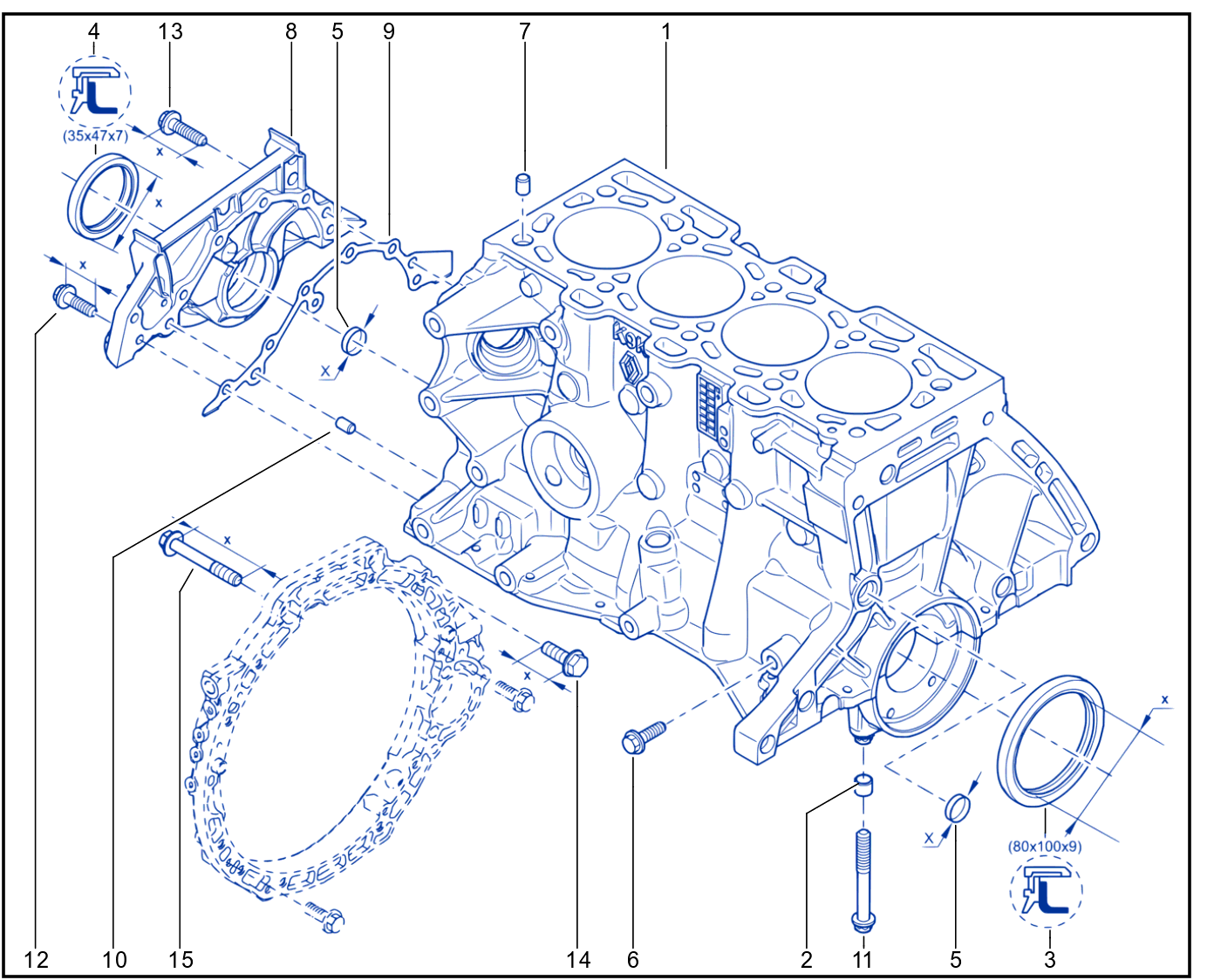 Cylinder Block - 01072794