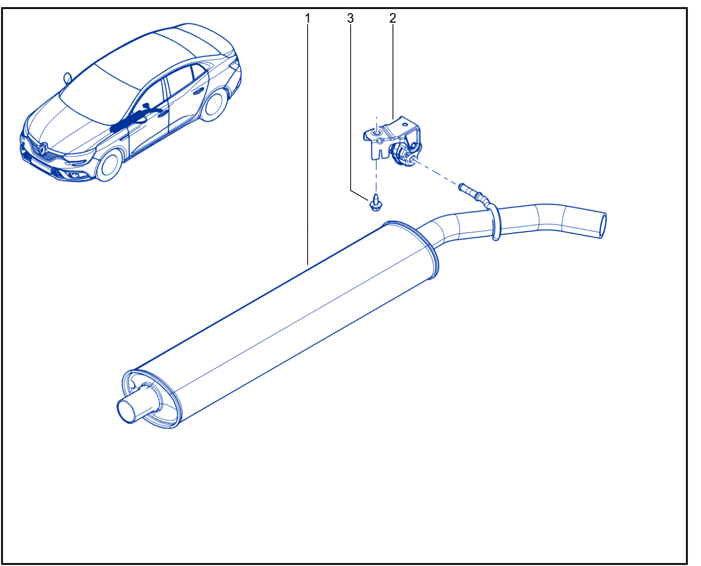 Exhaust Pipe - 01072832