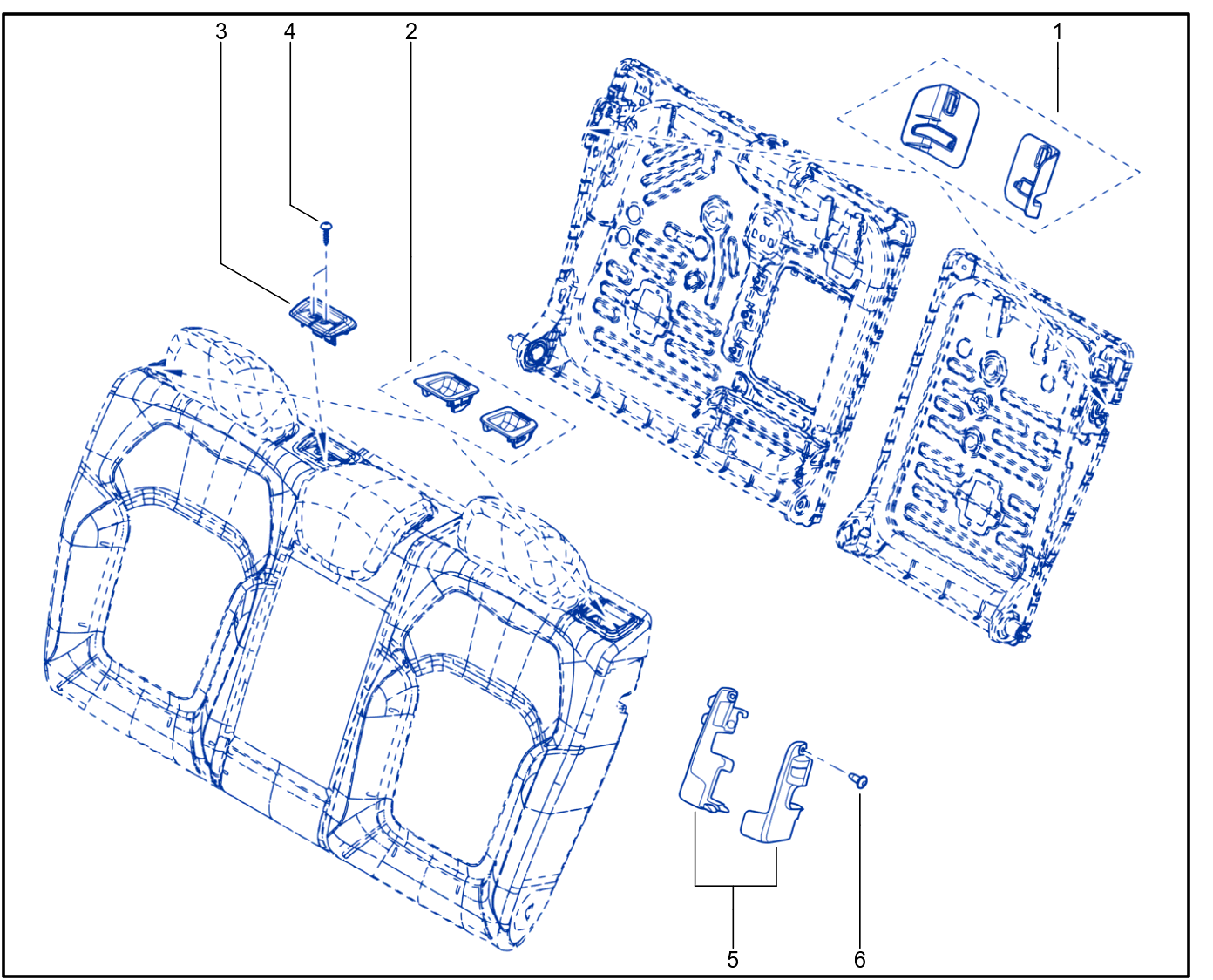 Housing - Switch - Wiring - 01072839