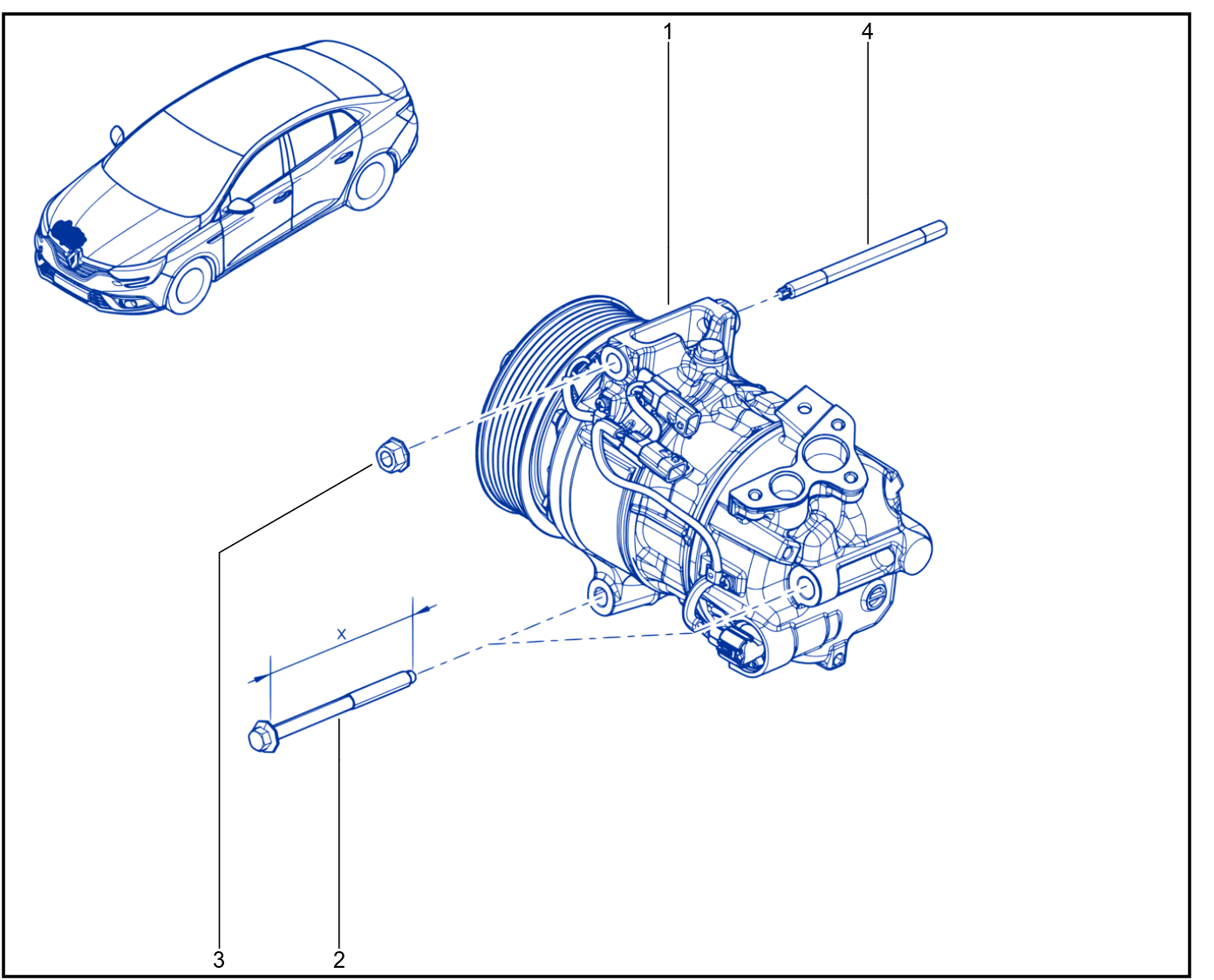 Main Air Conditioning Circuit - 01073055