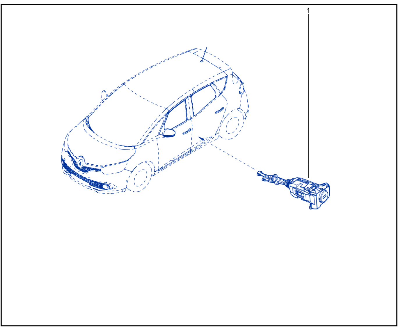 Rear Opening Element Control And Mechanism - 01073079