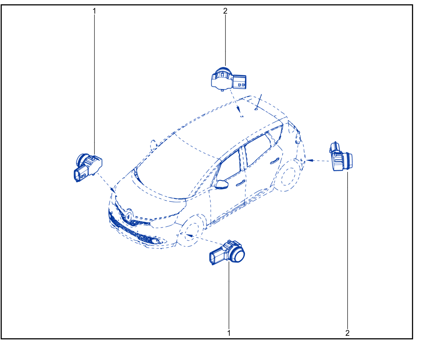 Parking Distance Control - 01073107