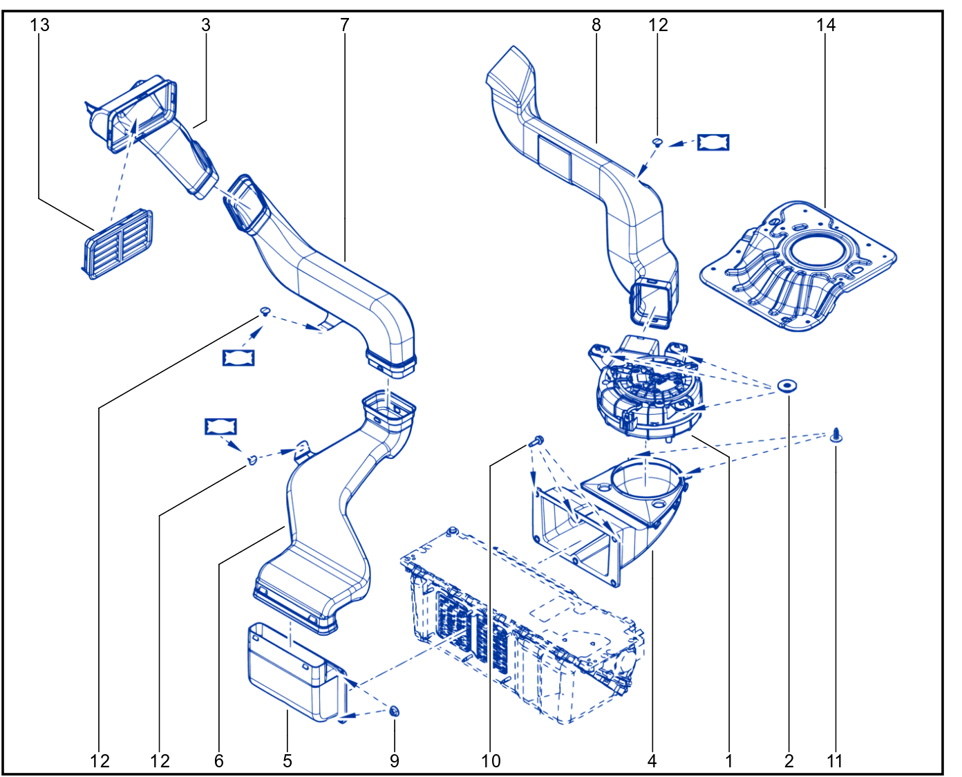 Traction Battery Air Conditioning - 01073367
