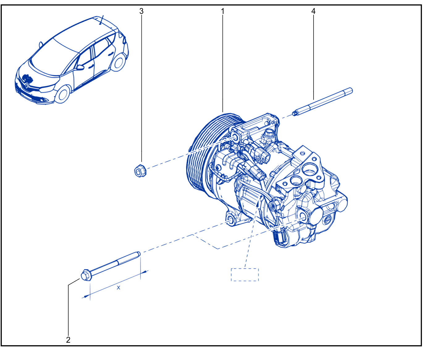 Main Air Conditioning Circuit - 01073383