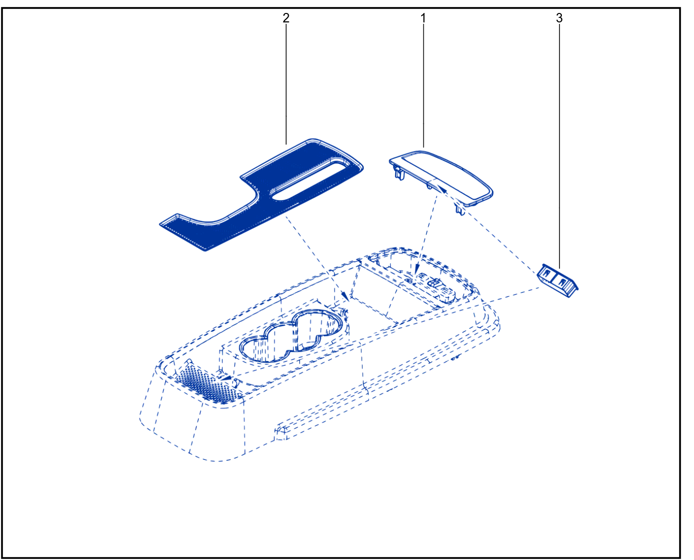 Centre Console - 01073441
