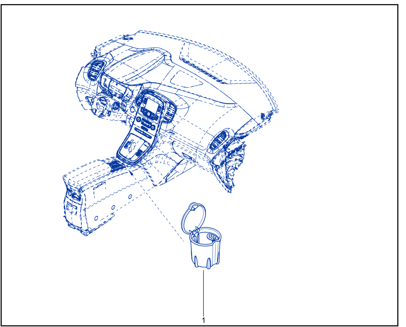 Centre Console - 01073463