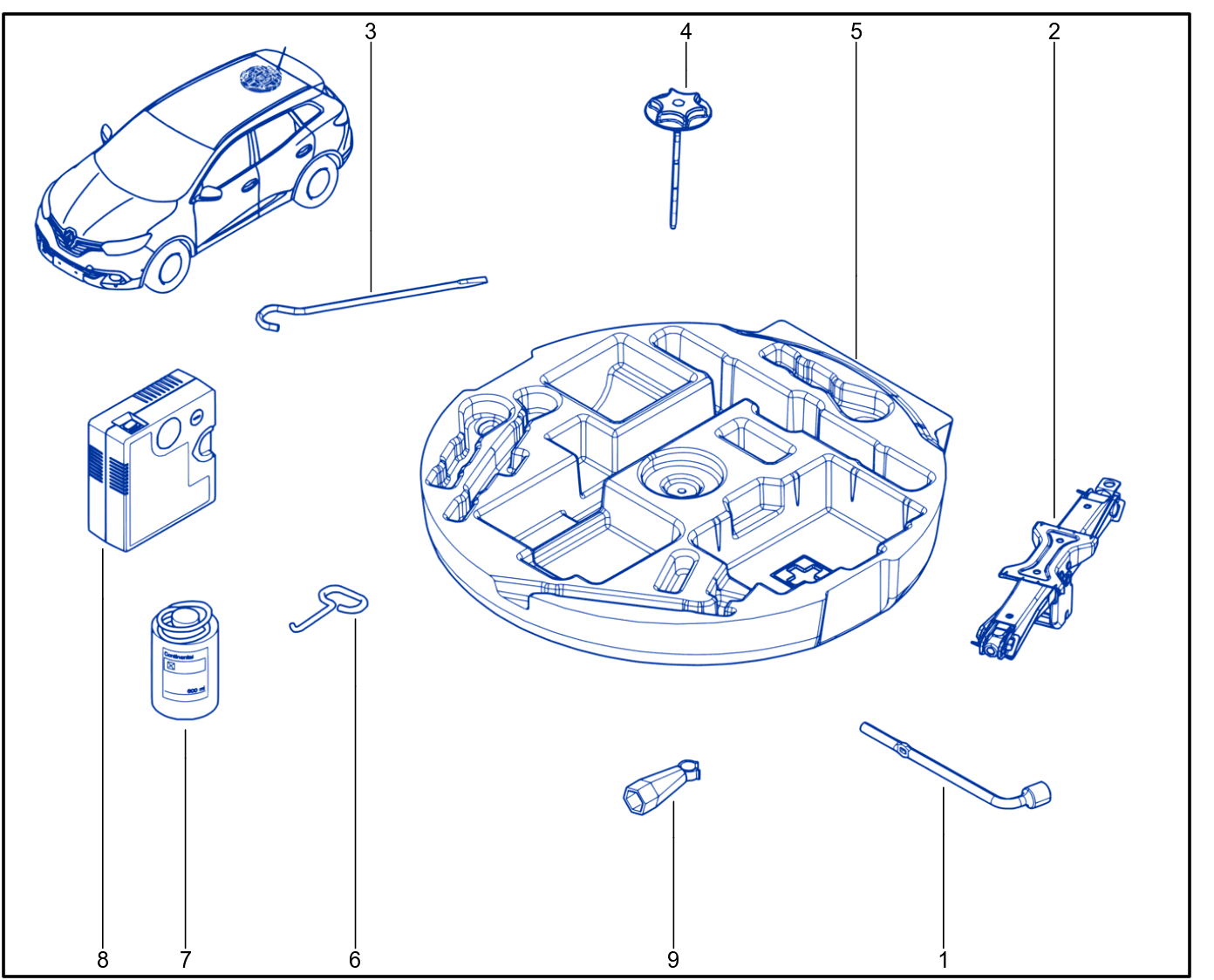 Jack And Anti-Puncture System - 01073592