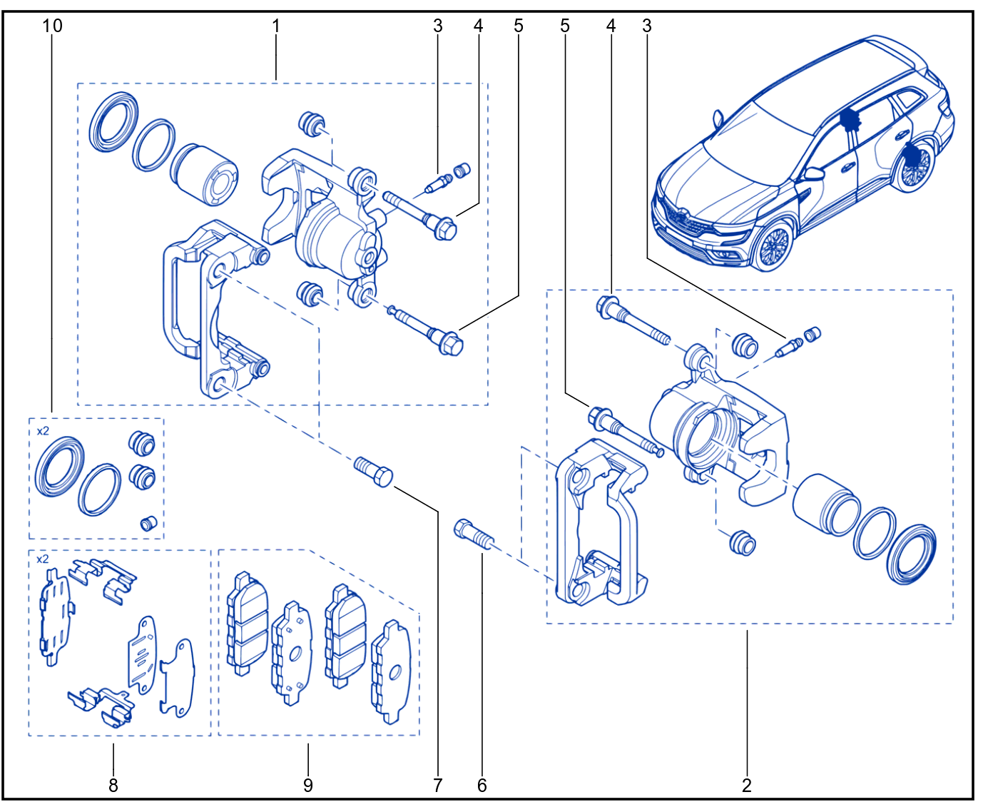 Rear Brake - 01073684