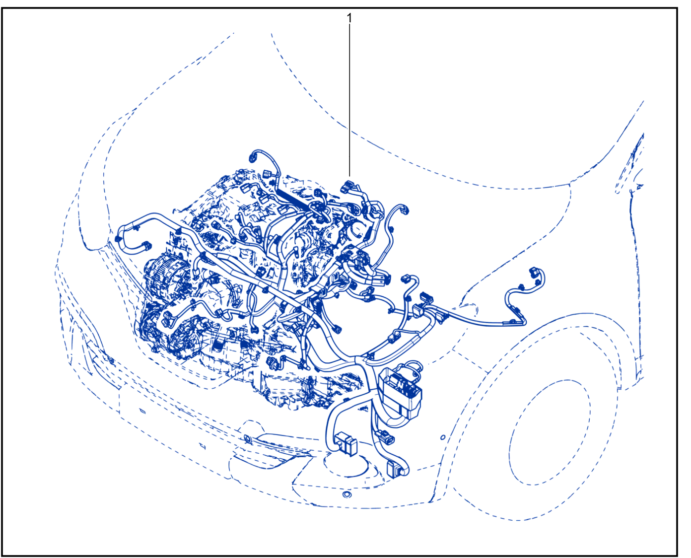 Wiring - Engine Components - 01074071