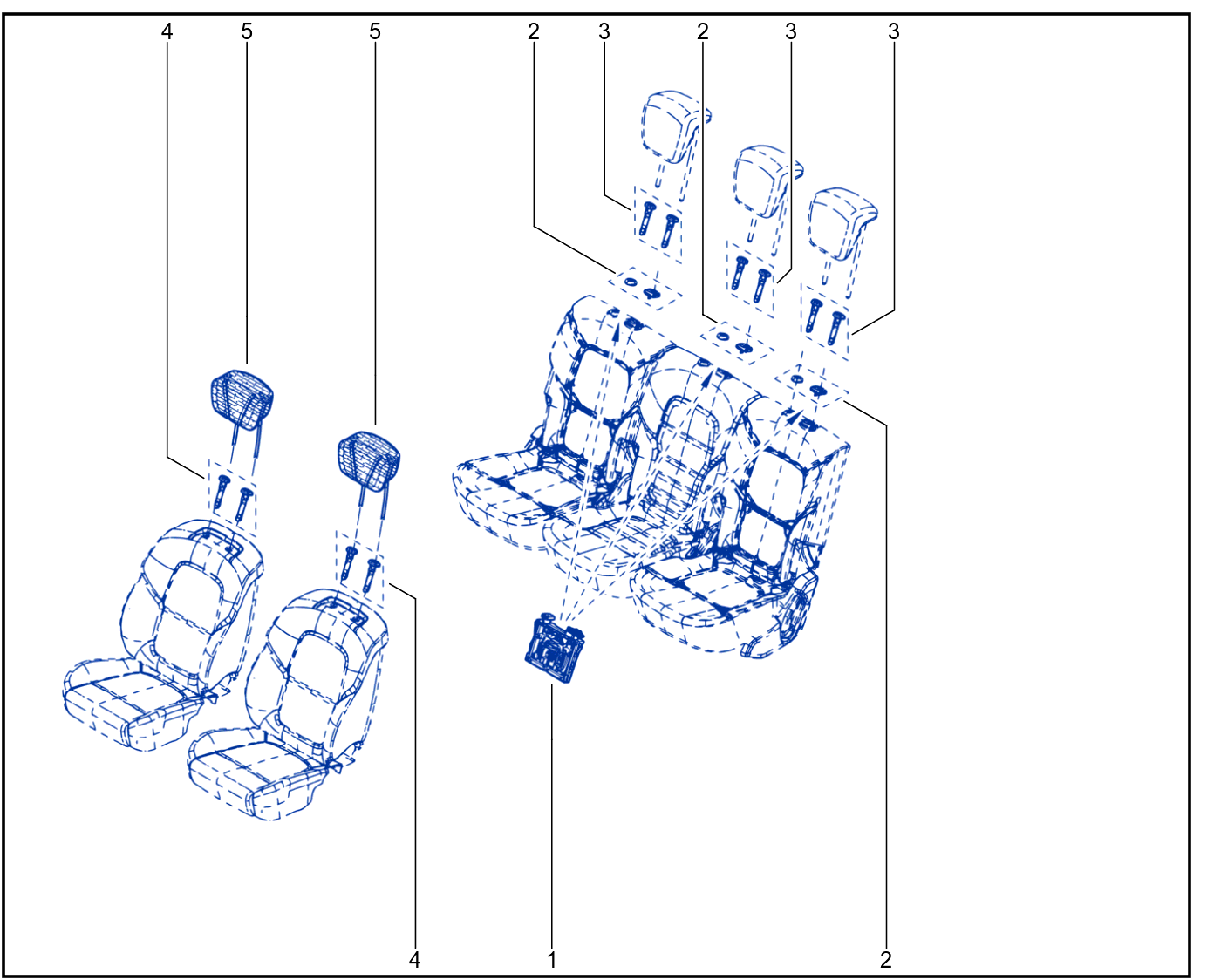 Headrest - 01074205