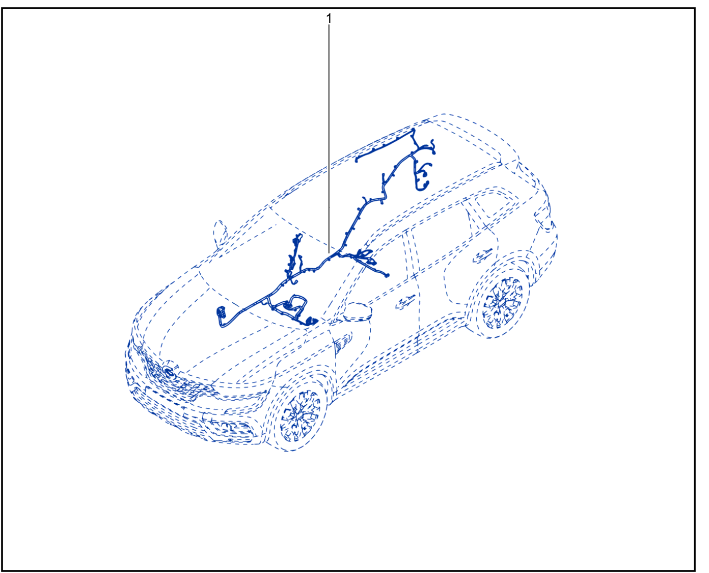 Wiring - Passenger Compartment Components - 01074217