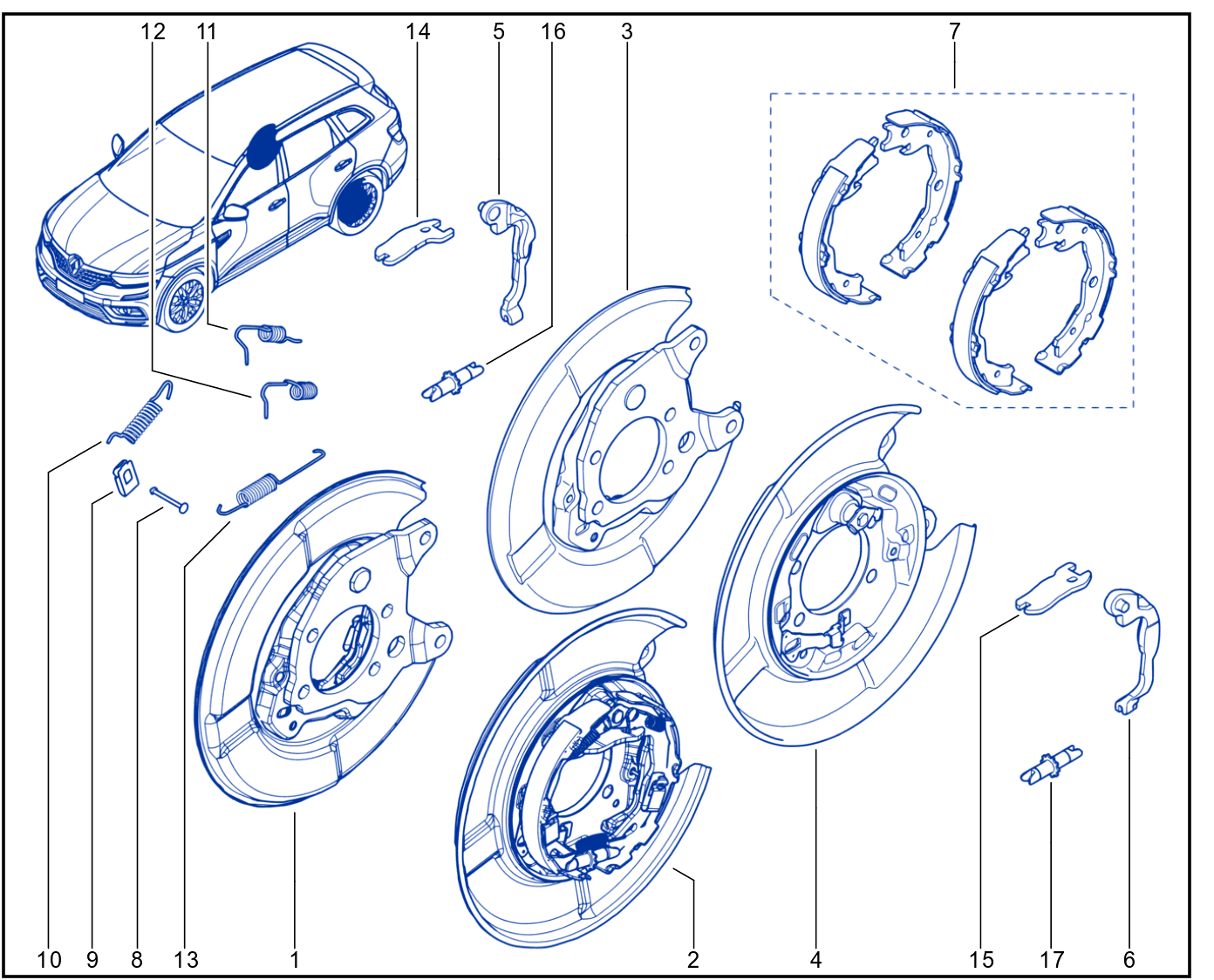 Rear Brake - 01074520