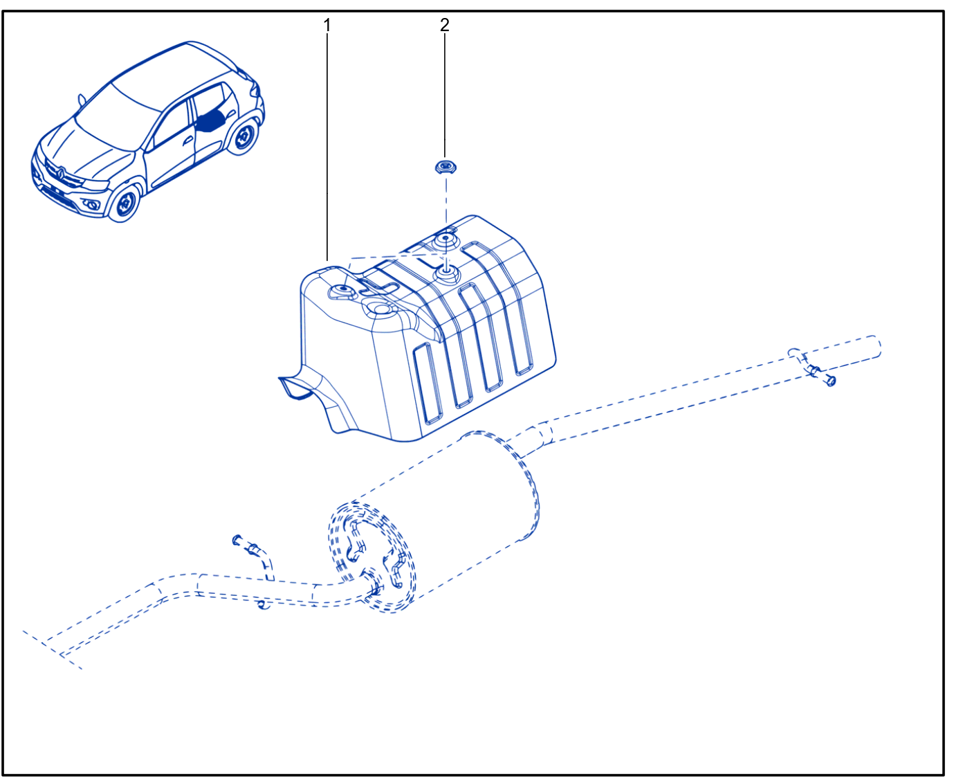 Exhaust Pipe - 01074534