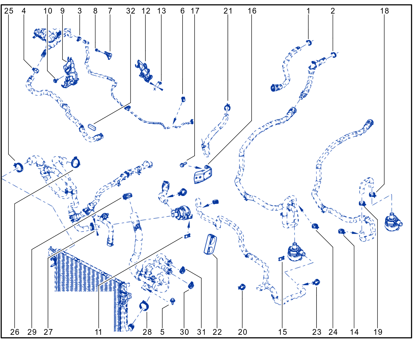 Coolant Circuit - 01074732