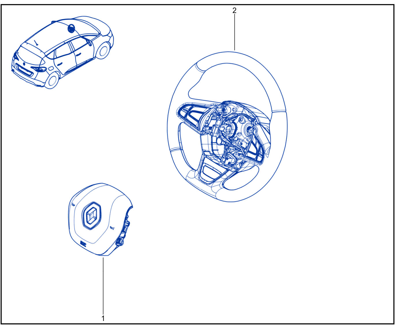 Steering Wheel - 01074753