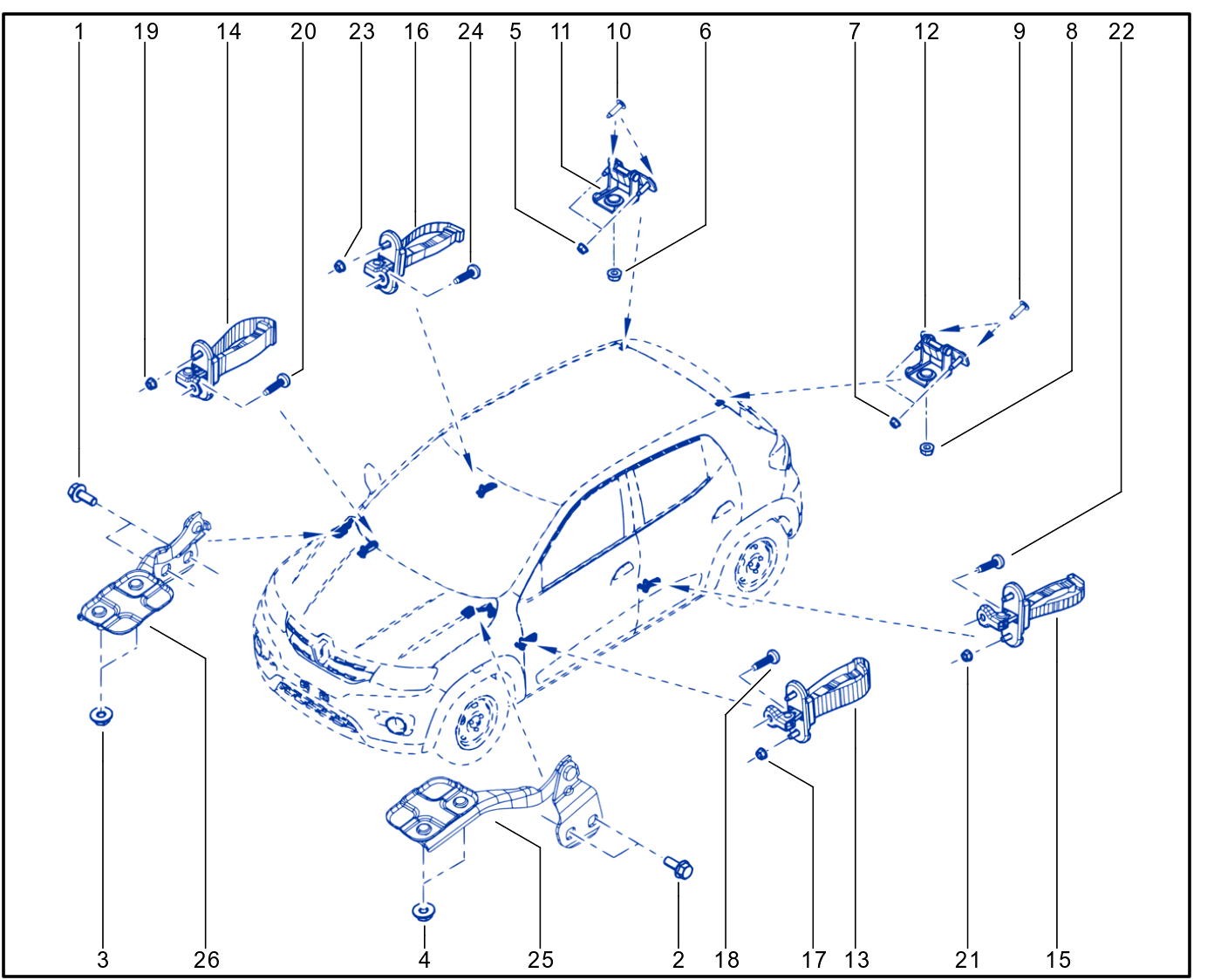 Front Opening Element Panelwork - 01074874
