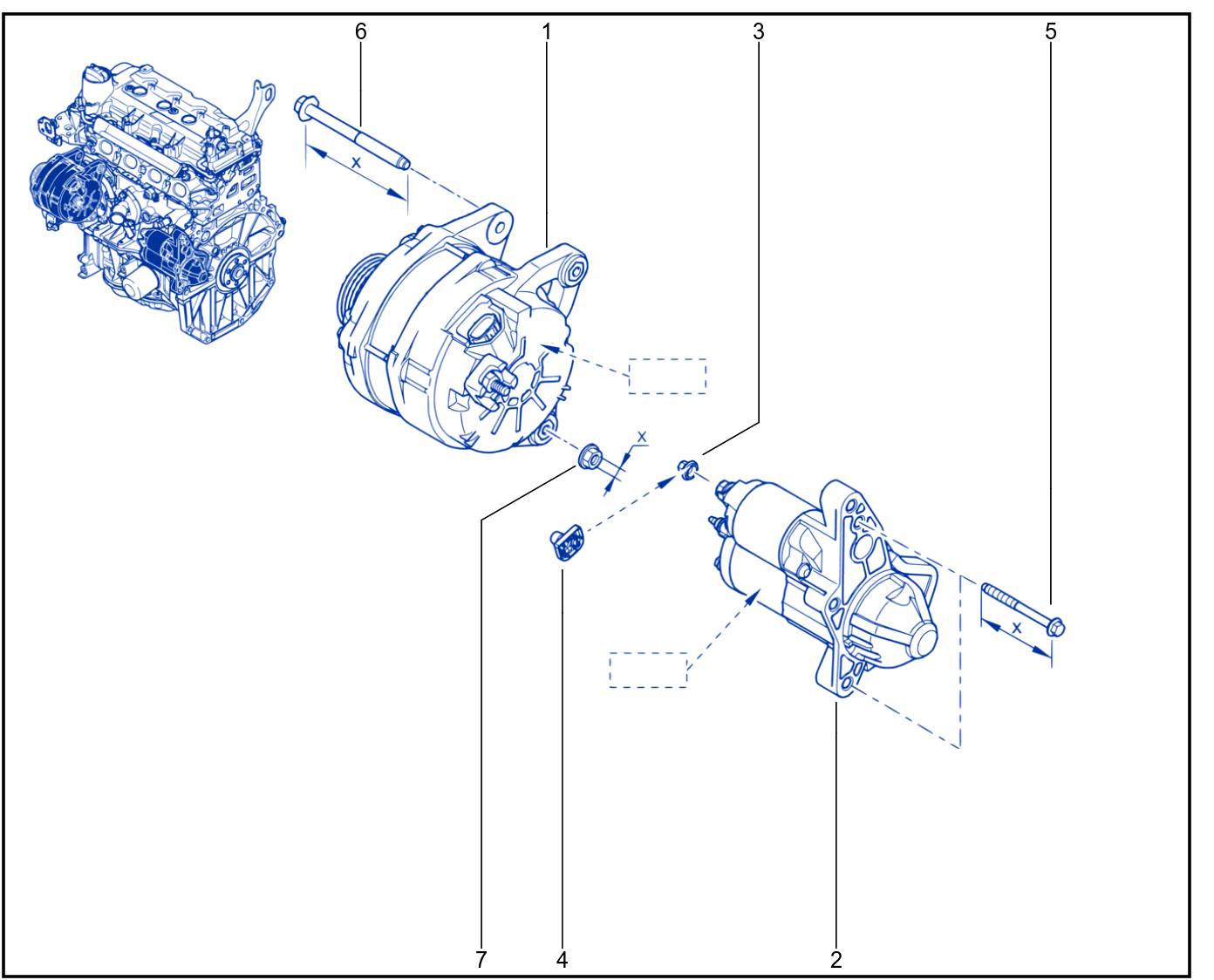 Starter Motor - 01074977