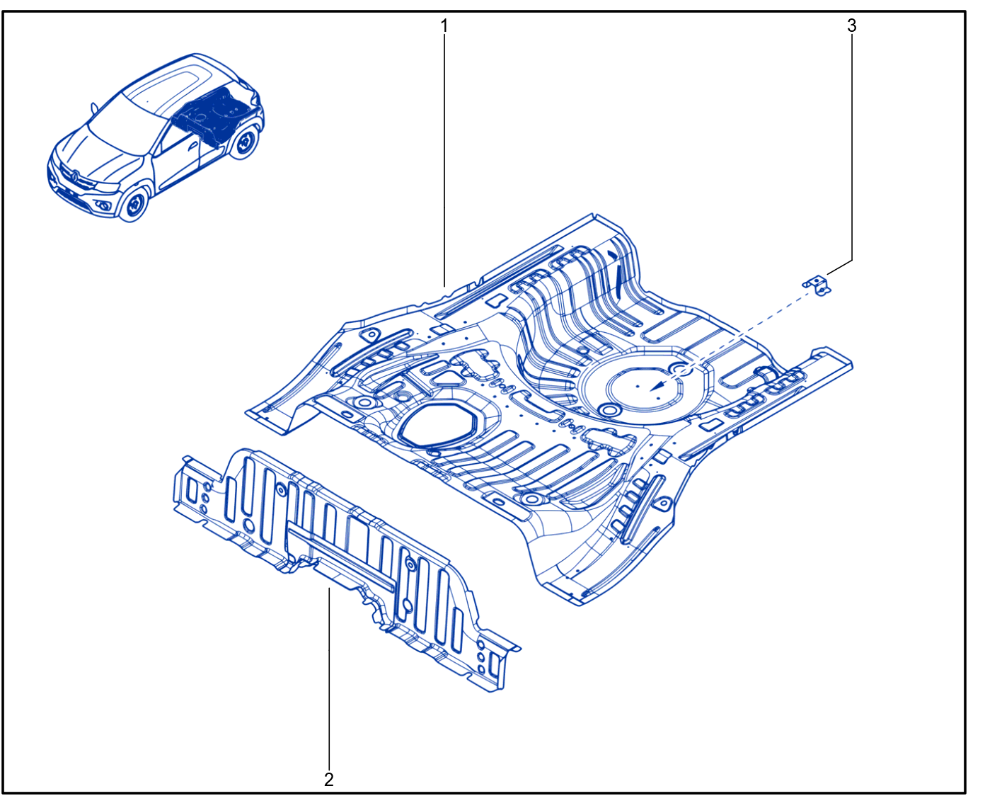 Rear Floor - 01075059