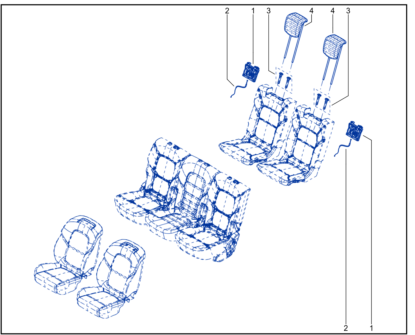 Headrest - 01075068