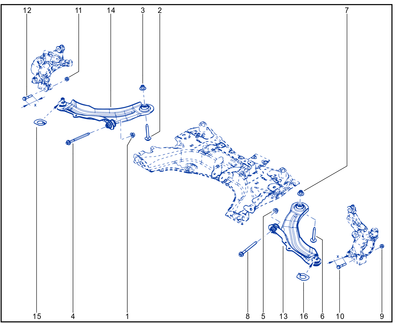 Front Axle Component - 01075312