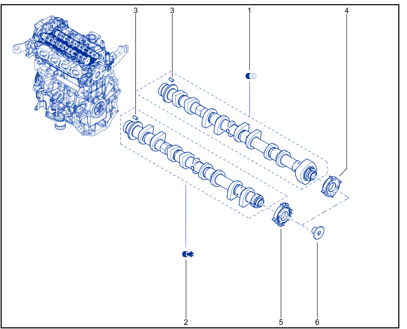 Timing - Camshaft - Valve - 01075382