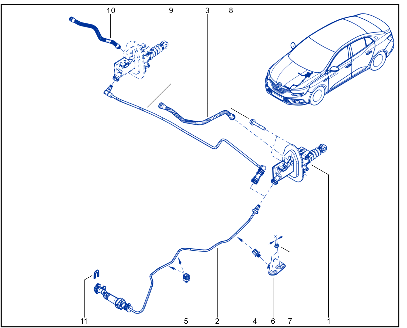 Clutch Control - 01075398