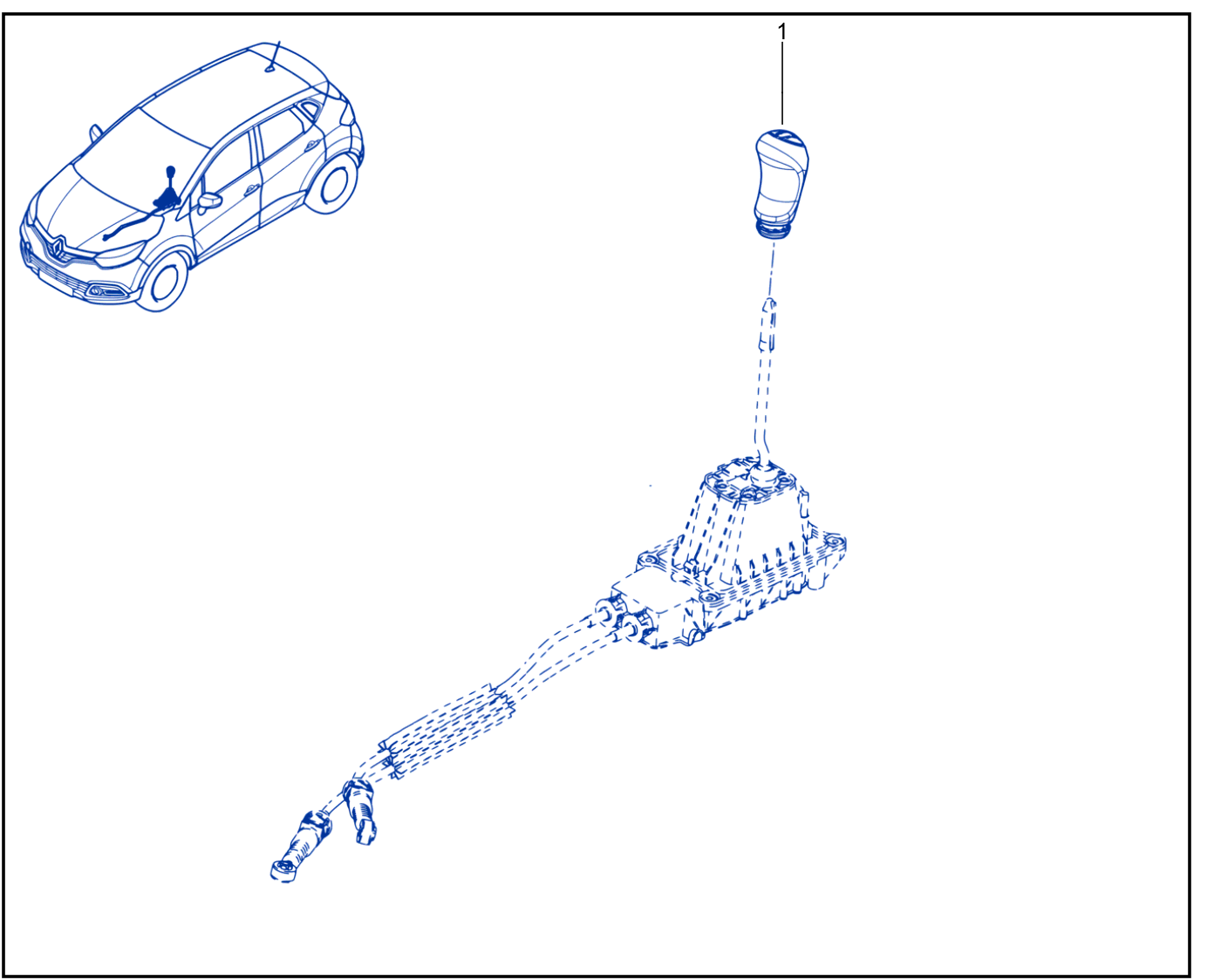 Gear Lever Knob - 01075471