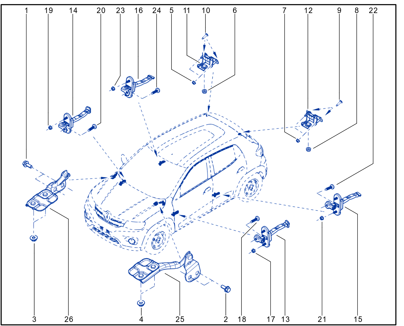 Front Opening Element Panelwork - 01075611