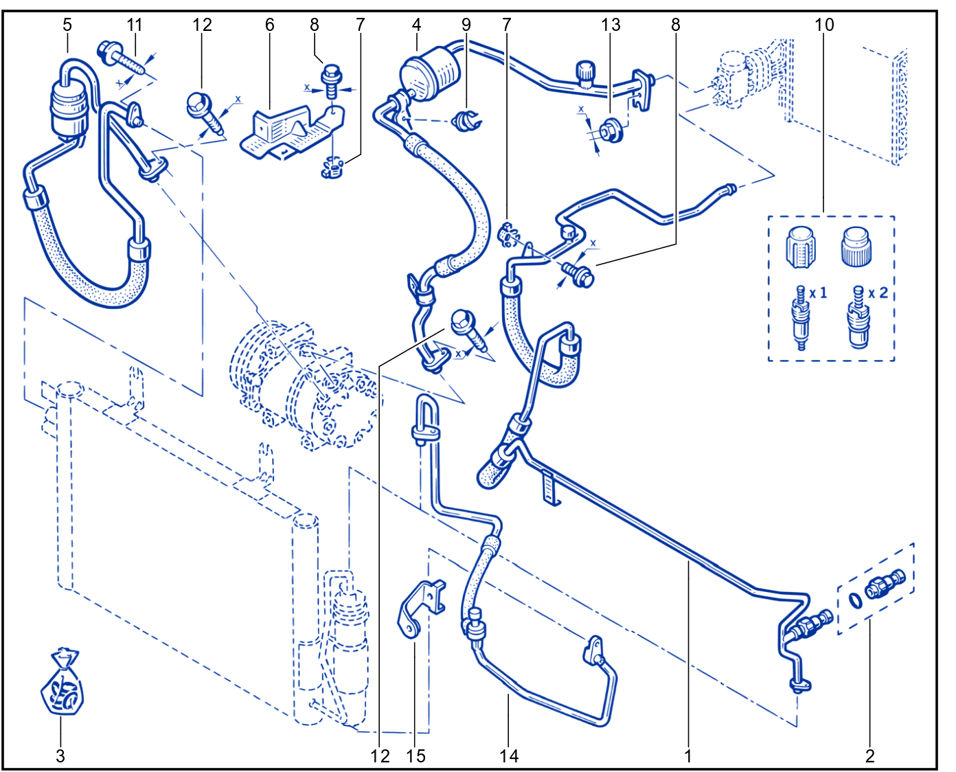 Main Air Conditioning Circuit - 01075737