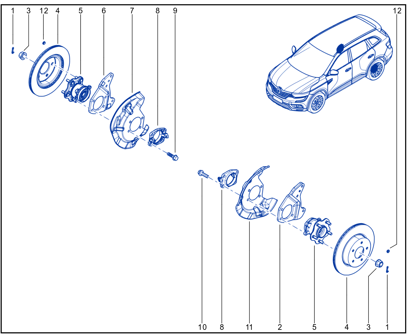 Rear Axle Component - 01075775