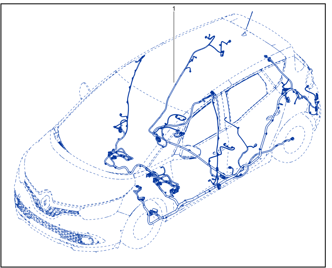 Wiring - Passenger Compartment Components - 01075858