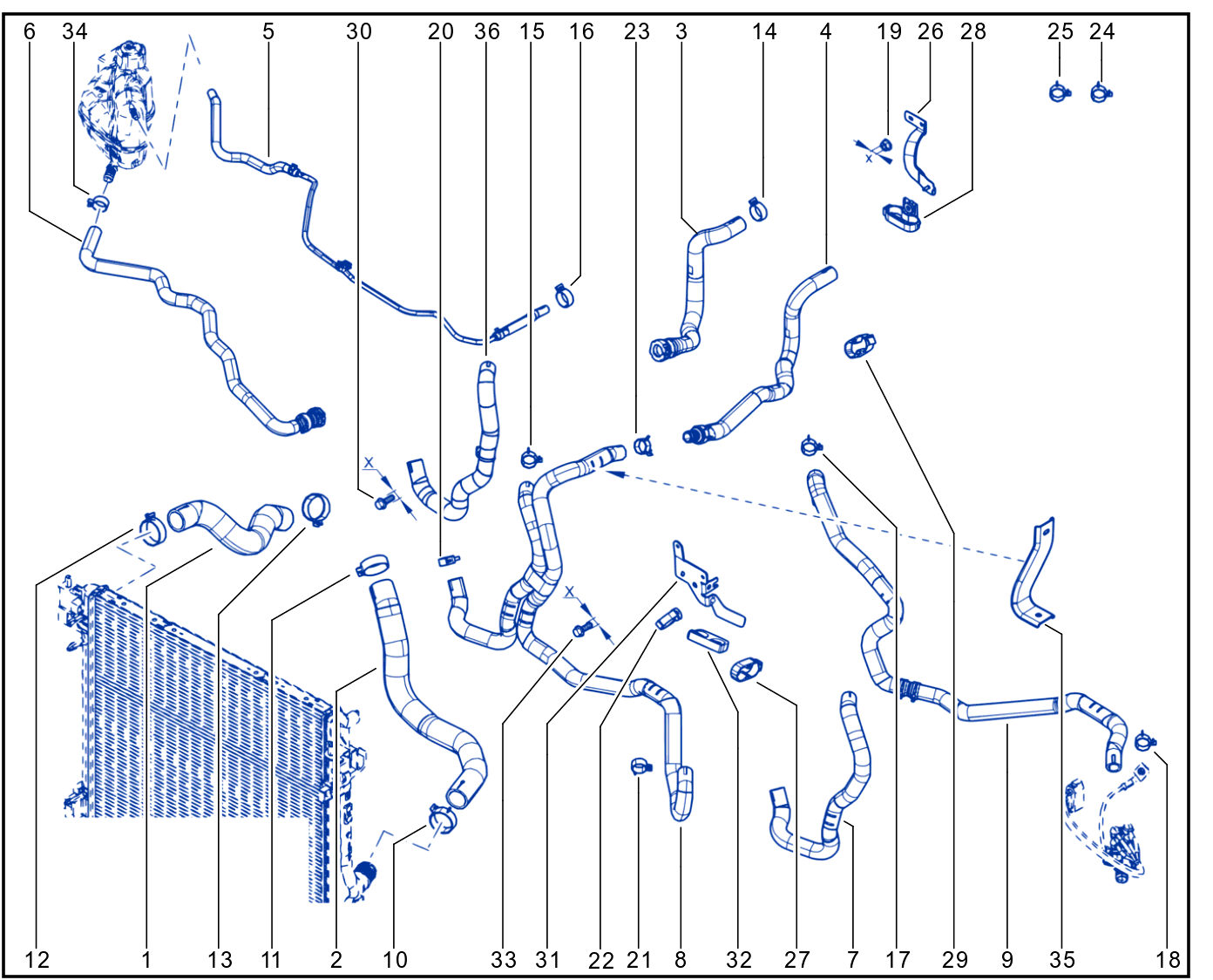 Coolant Circuit - 01075909